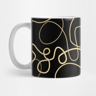 Gold Beads Mug